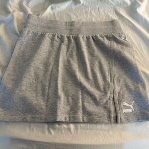 Puma Heather Gray Sport Skirt